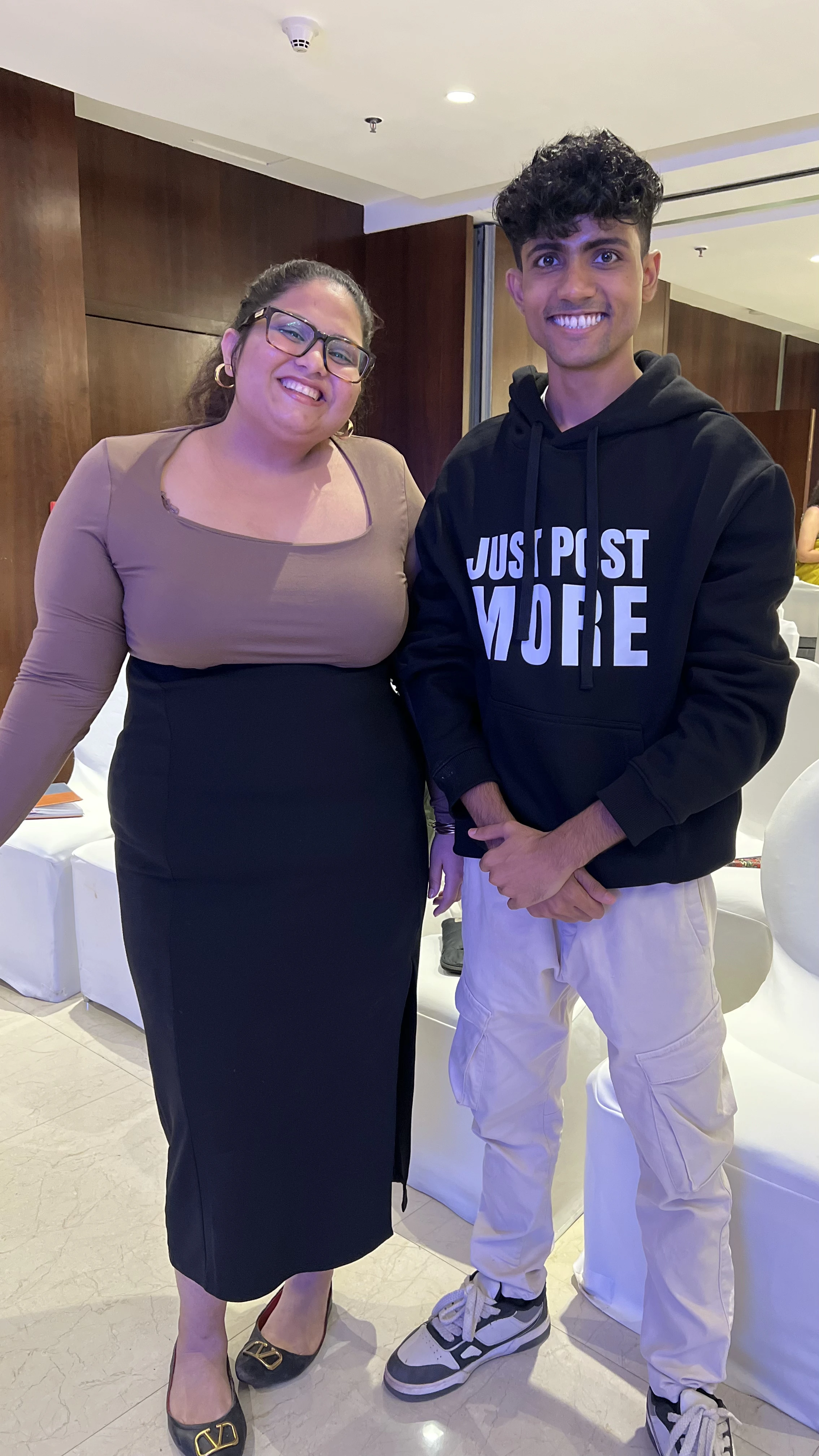 Isha with Social Media Guy